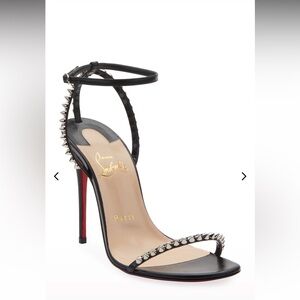 So Me Spike Red Sole Sandals